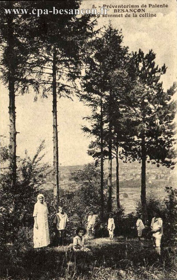 8. - Préventorium de Palente - BESANÇON - Au sommet de la colline